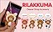 San-X Rilakkuma Petite Plush Doll Cleaner Cell Phone Strap (Rilakkuma/Strawberry)