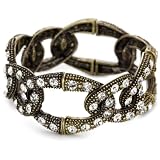 RJ Graziano Twist Stretch Bracelet With Stones