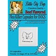 BEEF FLAVORED Flea Killer Capsules for Dogs - 57 Mg Nitenpyram Per Capsule ...Same Active Ingredient As Capstar® - 14 Capsules Treat 14 Dogs 25 to 125 lbs