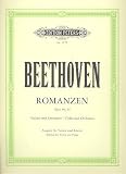 Produkt-Bild: Romanzen f&uuml;r Violine und Orchester - G-Dur op. 40 &middot; F-Dur op. 50: Ausgabe f&uuml;r Violine und Klavier