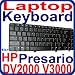 Dekcell Replacement Laptop Keyboard 90.4F507.S01 for HP fits COMPAQ Presario DV2...