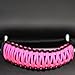 Bartact TAOGHHPBP - Universal Headrest 550 Paracord Grab Handles (Pair) - 100% American Made - Black/HOT Pink