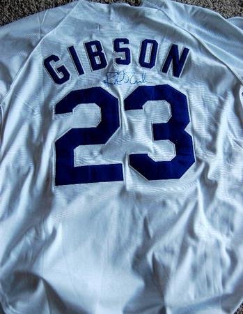 Kirk Gibson Autographed Jersey - Arizona Diamondbacks - Autographed MLB Jerseys