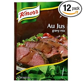 Knorr Au Jus Gravy, .6-Ounce Boxes (Pack of 12)