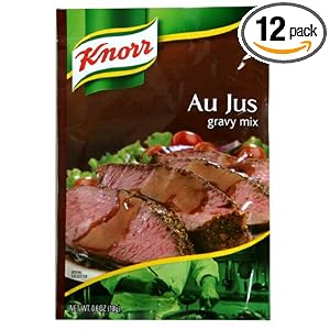 Knorr Au Jus Gravy, .6-Ounce Boxes (Pack of 12) by Knorr