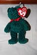 Ty Beanie Babies - 2001 Forest Green Holiday Teddy Christmas Tree Ornament