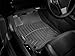 WeatherTech Custom Fit FloorLiners for Toyota Camry - 1st Row (444001), Black
