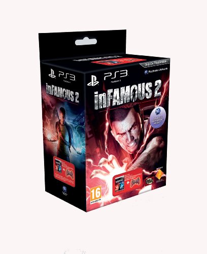 inFAMOUS 2 – Crimson Red Controller Bundle (PS3)