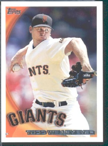 2010 Topps Baseball Card # 458 Todd Wellemeyer - St. Louis Cardinals - MLB Trading Card in Protective Screwdown Case!