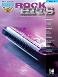 Rock Hits Harmonica Play-Along Vol. 2 BK/CD (Hal-Leonard Harmonica Play-Along)