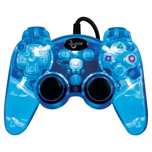 Lava Glow Wired Controller without Rumble(Blue)