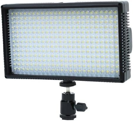 Polaroid Dimmable 312 LED Camera/Video Hand Grip Light w/ Variable Color Temperature, 2+ Hour Run Time