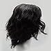 iLToy Curly Short Black Wig and Wig Cap for Men - Jon Snow