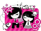 IMAGE OF Wallmonkeys Peel and Stick Wall Decals - Emo Couple - 60