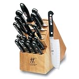 Twin Pro 'S' 18 Piece Block Cutlery Set