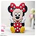 Cute 3D Mickey Minnie Mouse With Red Bow Case Soft Silicon Dots Cover For Apple Iphone 4 4S 4G