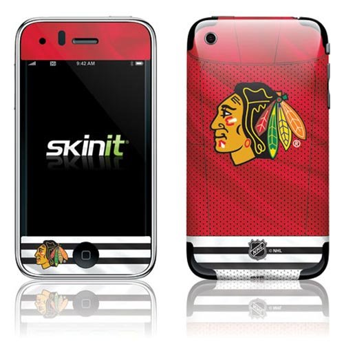Skinit Chicago Blackhawks Home Jersey Vinyl Skin for Apple iPhone 3G / 3GS