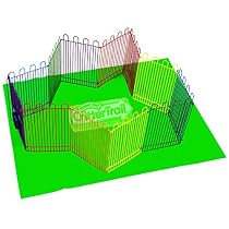 KayteeCritterTrail Playpen with Mat
