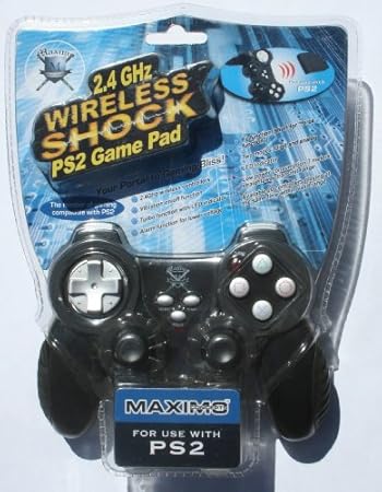 The Wireless Shock Master Game Controller for use with PS2 (PVCP)