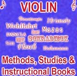 Violin SHEET MUSIC Methods, Studies, Instruction Books: 1100+ pages on CD!