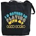 Canvas Tote Bag Black  I�D Rather Be Playing With My Cane Corso  Dog
