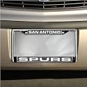 San Antonio Spurs Chrome License Plate Frame