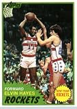 1981/82 Topps Basketball Card # 42 Elvin Hayes Houston Rockets In A Protective Display Case!