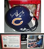 Brian Urlacher Signed Bears Riddell f/s Rep Helmet