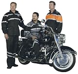 Nelson-Rigg Volante 2 Piece Motorcycle Rainsuit Black/Black L