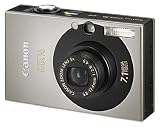 Canon IXUS 70 Digitalkamera (7 Megapixel, 3-fach opt. Zoom, 6,4 cm (2,5 Zoll) Display) silber-schwarz