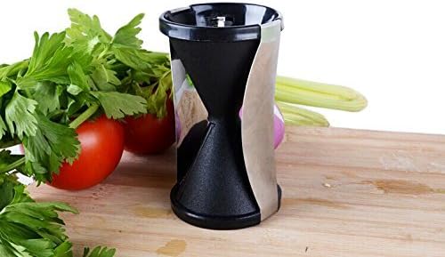 Spiral Vegetable Slicer Bundle - Vegetable Cutter - Zucchini Pasta Noodle Spaghetti Maker-black