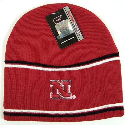 Buy NEBRASKA HUSKERS OFFICIAL LOGO BEANIE HAT CAP by Colosseum