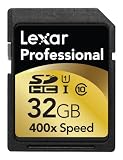 Lexar Professional 400X SDHC Secure Digital Class 10 UHS-I 32GB 32768 MB