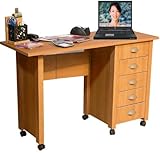 IMAGE OF Venture Horizon 1017 - Mobile Desk & Craft Center (Multiple Finishes)