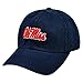 Ole Miss Rebels Enzyme Washed Adjustable Hat - Navy