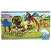 Mega Bloks Smurf Buildable Carnival Playset