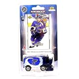 St. Louis Blues Diecast Zamboni Collectible with Doug Weight card 2007 Upper Deck NHL Hockey Team Toy