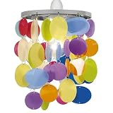 Multicoloured Disc Pendant Shade