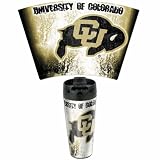 NCAA Colorado Golden Buffaloes 16-Ounce Travel Mug