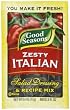 Good Seasons Salad Dressing & Recipe Mix, Zesty Italian, .6-Ounce Packets (Pack of 24)