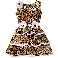 Cutecumber Girls' Dress (811D34PK_Pink_34)