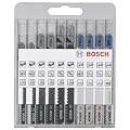 Bosch 2607010630 Stichs�geblatt x -Pro Line STS Set 'Basic for Wood and Metal', 10tlg.