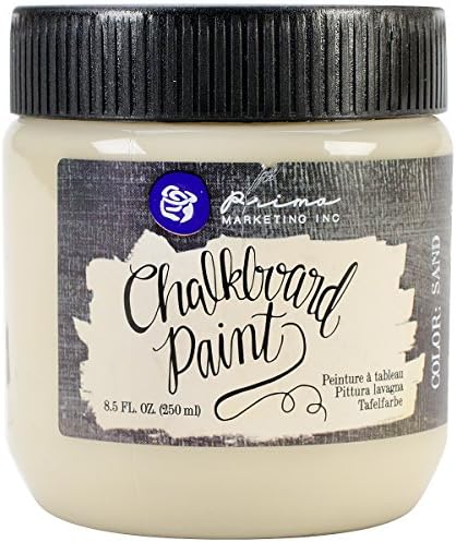 Brand New Prima Marketing Chalkboard Paint 8.5oz-Sand Brand New