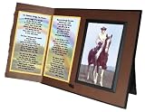Rainbow Bridge Poem for Horses Sympathy Picture Frame Gift and Memorial Keepsake
