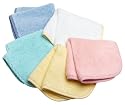 Hamco Nojo 5 Pack Woven Terry Washcloth Set