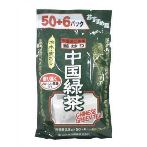 Cover image : お徳用中国緑茶(袋入)3.8g*56包