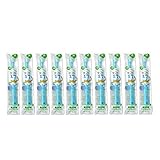 タフト17 10本 オーラルケア タフト17/ミディアム 子供 乳歯列期(1~7歳)こども歯ブラシ 10本セット場 ブルー