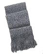 Handmade Alpaca Scarf - Granite Gray (Large)