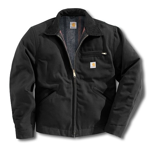 Hot Review !!! for Carhartt Mens Duck Jacket Blanket Lined, Black, 50/Regular