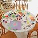 Mom Invented - Tidy Table Covers - Fits 48" to 52" Round Tables - Great for Arts and Crafts, Meal Time, Parties and More! - 8 Pack